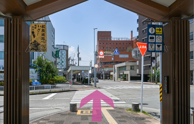 電車でお越しの方へ2