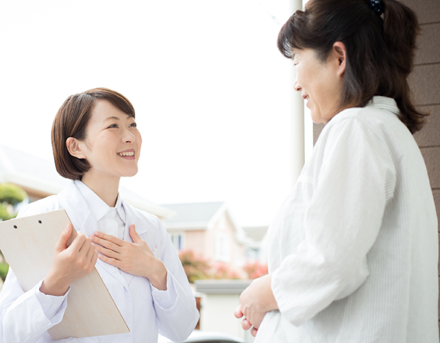 ご自宅へ訪問